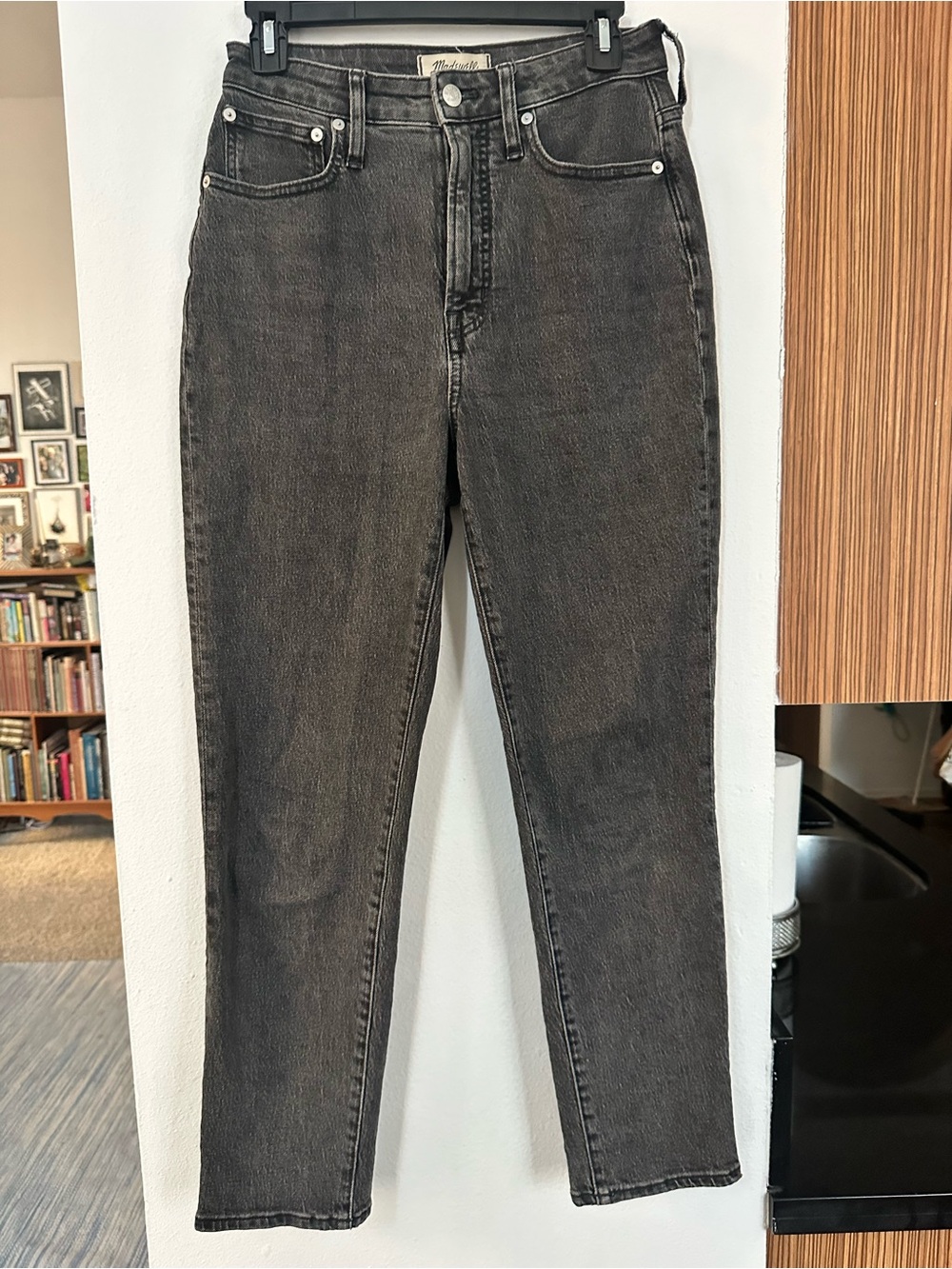 Madewell Black Curvy Perfect Vintage Jean